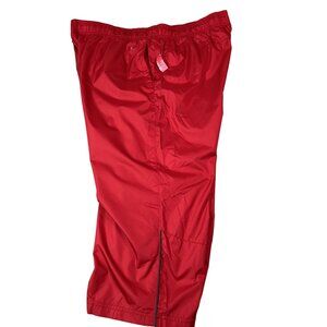 Danskin Now NWT Womens XL Plus 16-18 Red Capri Dance Pants Activewear Pickleball